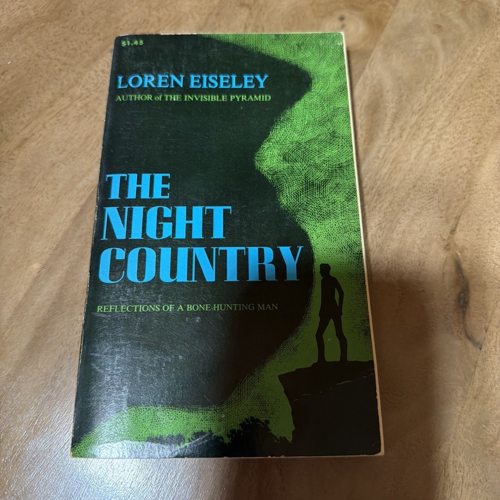 The Night Country By Loren Eiseley 1971 Vintage Paperback Special Edition